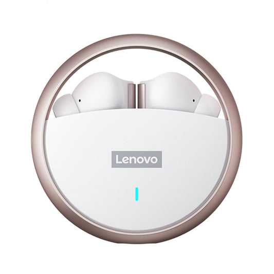 Lenovo LP60 TWS Wireless Bluetooth 5.3 Noise Reduction Earphone(White) - TWS Earphone by Lenovo | Online Shopping UK | buy2fix