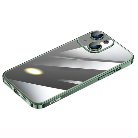 For iPhone 14 SULADA Hard PC Shockproof Phone Case(Green) - iPhone 14 Cases by SULADA | Online Shopping UK | buy2fix