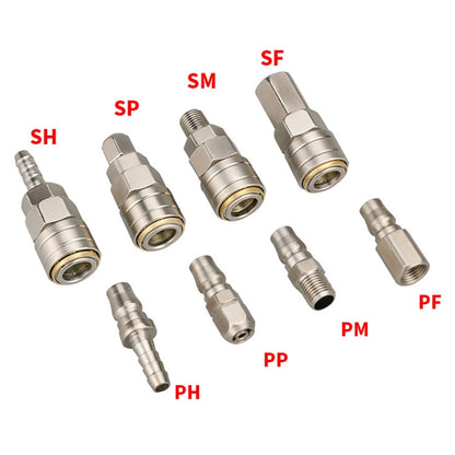 LAIZE PM-30 10pcs C-type Self-lock Pneumatic Quick Fitting Connector -  by LAIZE | Online Shopping UK | buy2fix