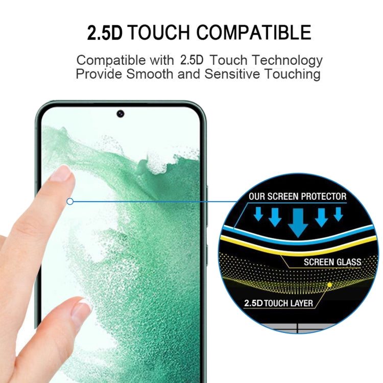 For Samsung Galaxy S23+ 5G 25pcs 3D Curved Edge Full Screen Full Glue Tempered Glass Film - Galaxy S23+ 5G Tempered Glass by buy2fix | Online Shopping UK | buy2fix