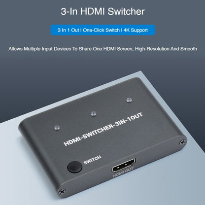 Waveshare 3 in 1 3 inch 4K HDMI Switcher - Consumer Electronics by WAVESHARE | Online Shopping UK | buy2fix