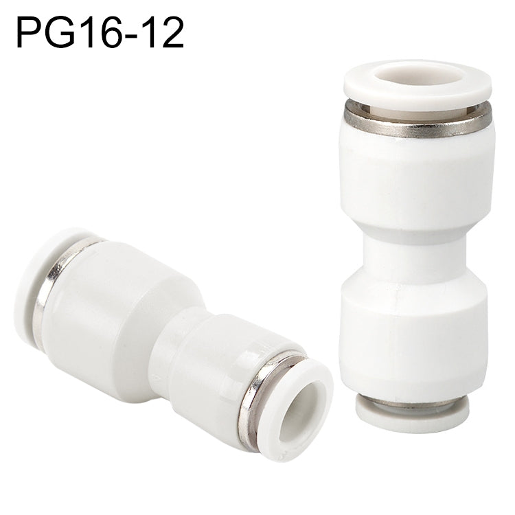 PG16-12 LAIZE PG Reducing Straight Pneumatic Quick Fitting Connector -  by LAIZE | Online Shopping UK | buy2fix