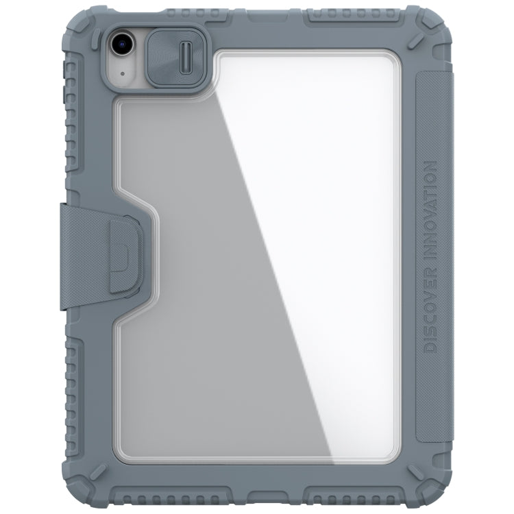 For iPad 10th Gen 10.9 2022 NILLKIN Bumper Pro Leather Tablet Case(Grey) - iPad 10th Gen 10.9 Cases by NILLKIN | Online Shopping UK | buy2fix