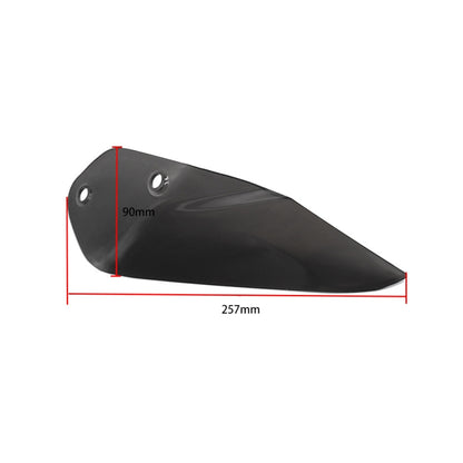 For BMW R1200GS / R1250GS ADV 2014-22 Motorcycle Side Windshield(Black) - In Car by buy2fix | Online Shopping UK | buy2fix