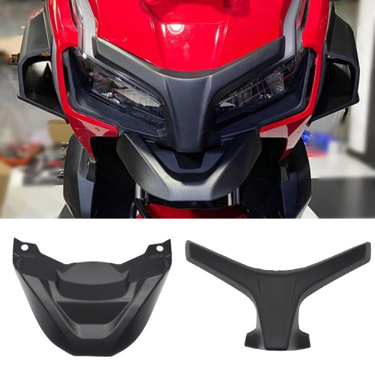 For Honda ADV150 2019-2020 Motorcycle Modification Front Side Winglet Extension(Black) - In Car by buy2fix | Online Shopping UK | buy2fix