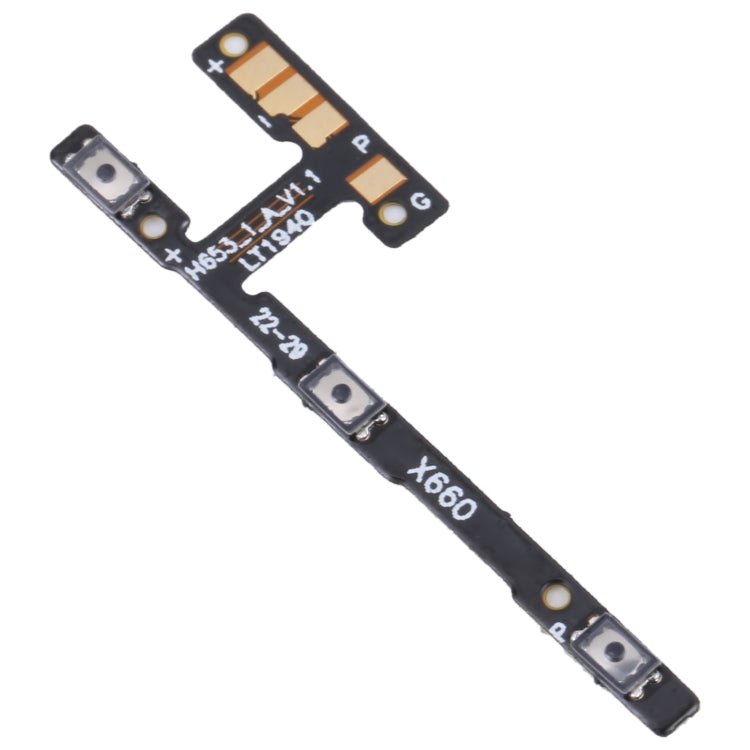 For Tecno Camon 15 Pro/15 Premier CD8,CD8j OEM Power Button & Volume Button Flex Cable - Flex Cable by buy2fix | Online Shopping UK | buy2fix