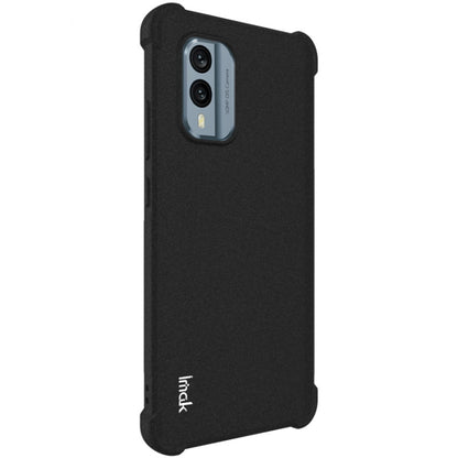 For Nokia X30 5G imak Shockproof Airbag TPU Phone Case(Matte Black) - Nokia Cases by imak | Online Shopping UK | buy2fix