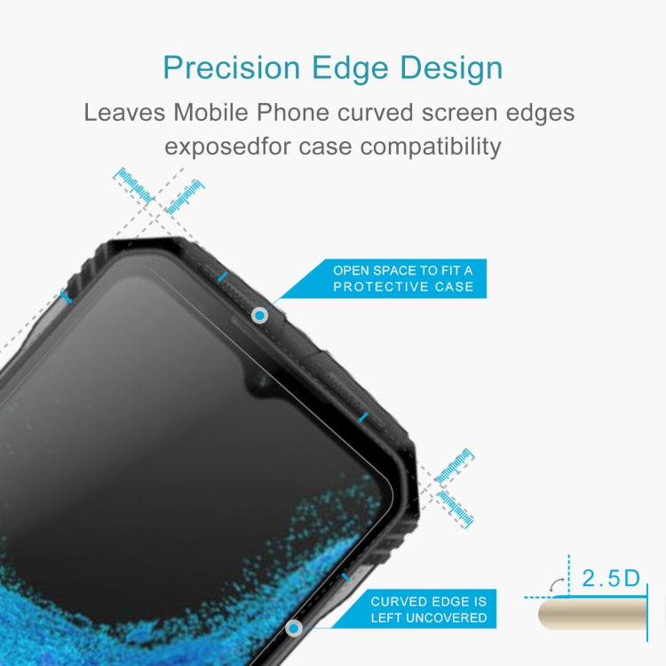 For DOOGEE V Max 10pcs 0.26mm 9H 2.5D Tempered Glass Film - For Doogee by buy2fix | Online Shopping UK | buy2fix