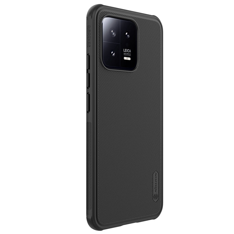 For Xiaomi 13 NILLKIN Frosted Shield Pro PC + TPU Phone Case(Black) - Xiaomi Cases by NILLKIN | Online Shopping UK | buy2fix