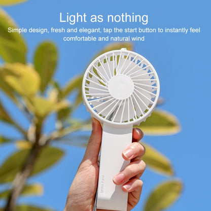 WT-F58 Hanging Neck Handheld Electric Fan(Cream Color) - Consumer Electronics by buy2fix | Online Shopping UK | buy2fix