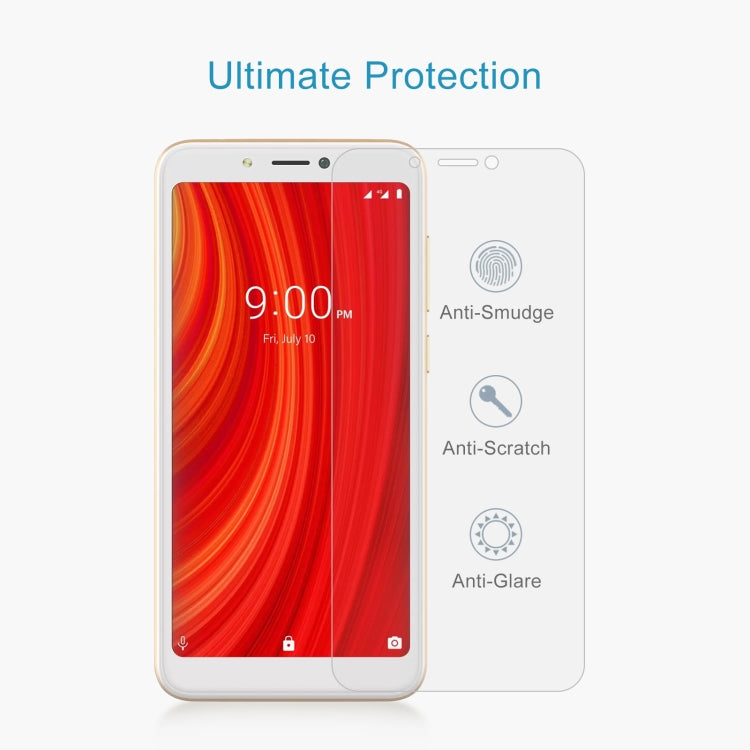 For Lava Z61 Pro 50pcs 0.26mm 9H 2.5D Tempered Glass Film - Others by buy2fix | Online Shopping UK | buy2fix