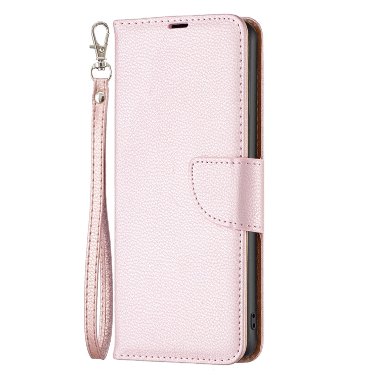 For Xiaomi 13 Lite / Civi 2 Litchi Texture Pure Color Leather Phone Case(Rose Gold) - 13 Lite Cases by buy2fix | Online Shopping UK | buy2fix