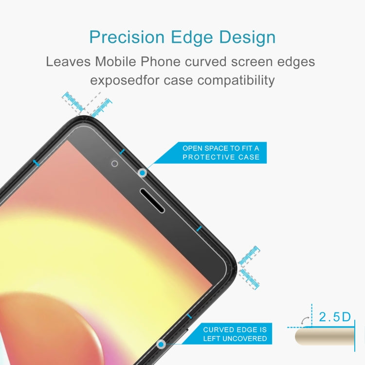 For ZTE Blade A32 50pcs 0.26mm 9H 2.5D Tempered Glass Film - ZTE Tempered Glass by buy2fix | Online Shopping UK | buy2fix