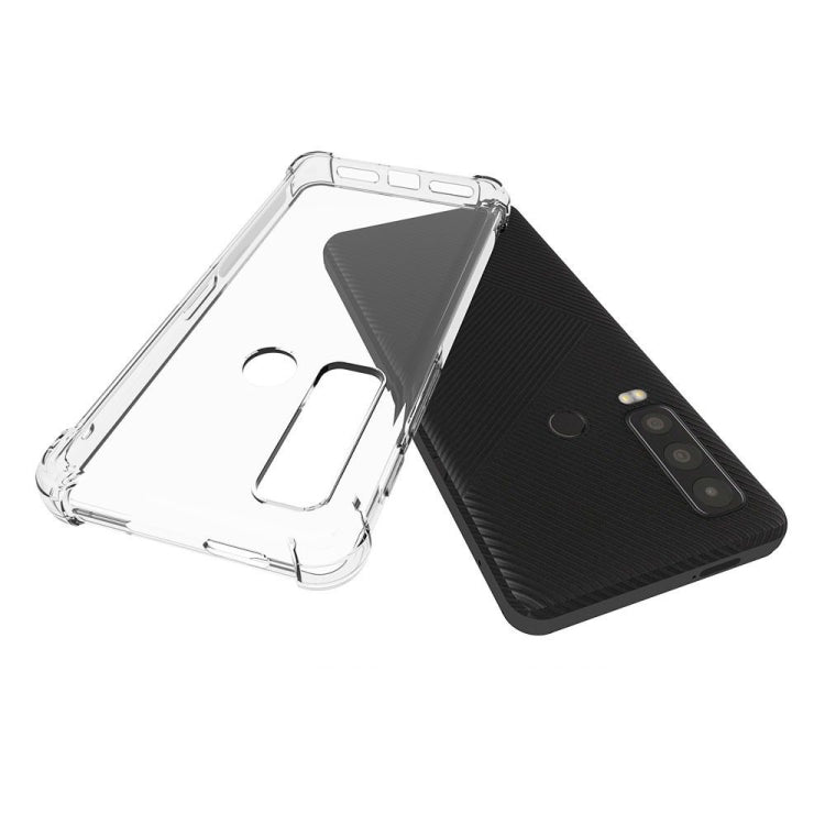 For CAT S75 5G / Motorola Defy 2 Shockproof Non-slip Thickening TPU Phone Case(Transparent) - Motorola Cases by buy2fix | Online Shopping UK | buy2fix