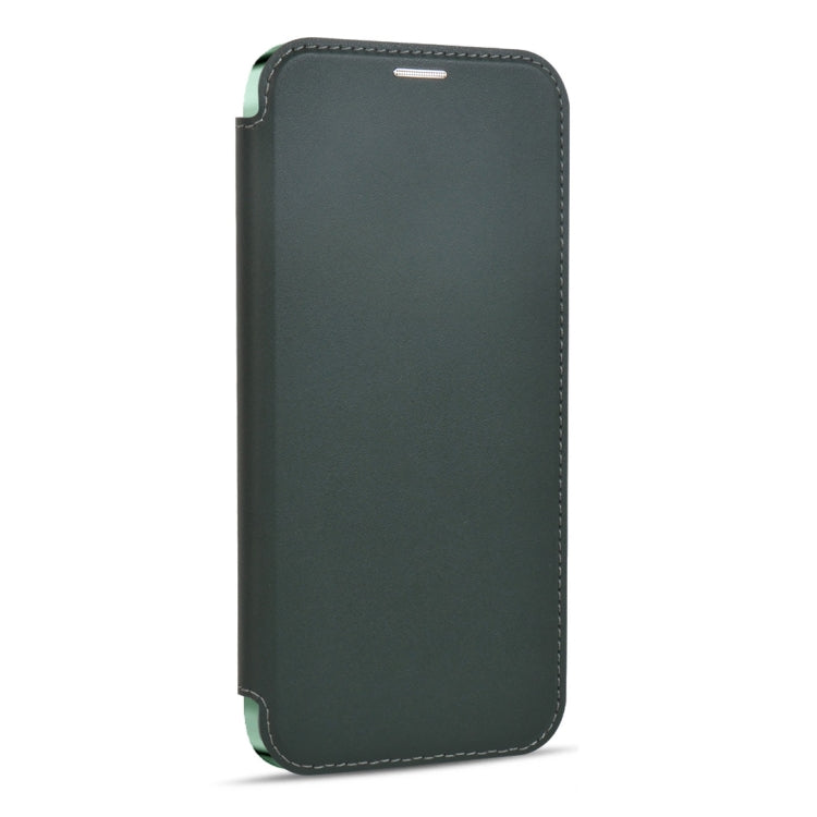 For Samsung Galaxy S23 5G MagSafe Magnetic RFID Anti-theft Leather Phone Case(Dark Green) - Galaxy S23 5G Cases by buy2fix | Online Shopping UK | buy2fix