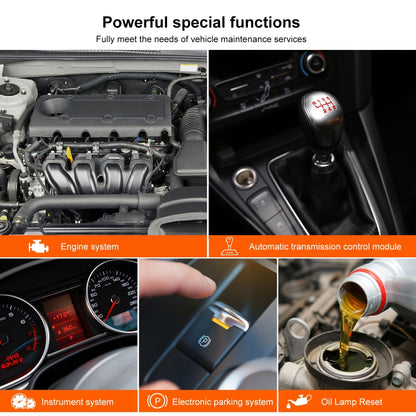 For BMW KONNWE KW480 2.8 inch Color Screen OBD2 Car Fault Detector - In Car by KONNWEI | Online Shopping UK | buy2fix