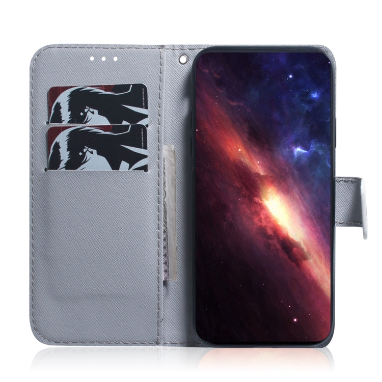 For Xiaomi Redmi 12C / 11A Coloured Drawing Flip Leather Phone Case(Tiger) - Xiaomi Cases by buy2fix | Online Shopping UK | buy2fix