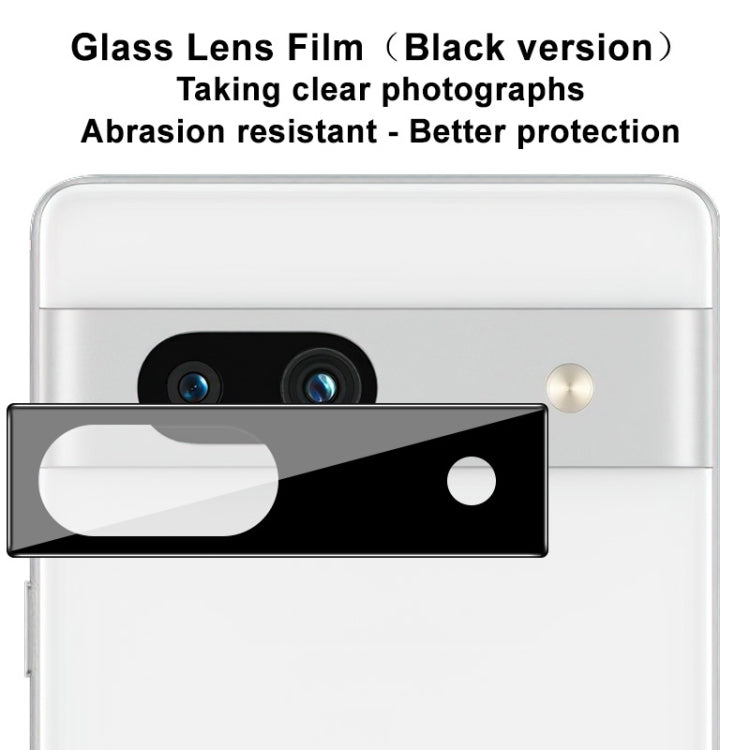 For Google Pixel 7a imak High Definition Integrated Glass Lens Film Black Version - Other by imak | Online Shopping UK | buy2fix