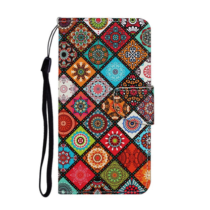 For Xiaomi Redmi Note 12 4G Global Colored Drawing Pattern Flip Leather Phone Case(Ethnic Style) - Note 12 Cases by buy2fix | Online Shopping UK | buy2fix