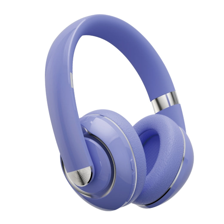 KE22 Folded Noise-cancelling Wireless Bluetooth Headphones(Purple) - Apple Accessories by buy2fix | Online Shopping UK | buy2fix