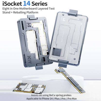 Qianli iSocket Motherboard Layered Test Fixture For iPhone 14 Series - Repair & Spare Parts by QIANLI | Online Shopping UK | buy2fix