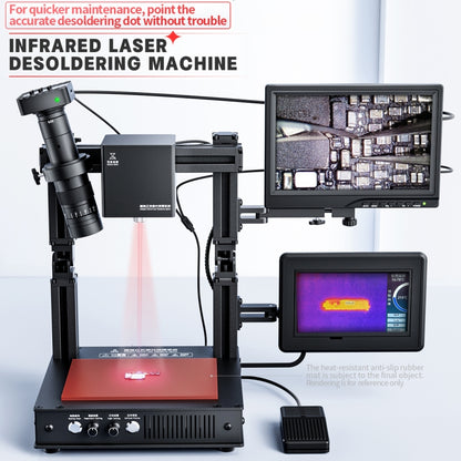 Mega-idea Intelligent Infrared Laser Desoldering Machine, Model:Without Microscope Set(EU Plug) - Separation Equipment by QIANLI | Online Shopping UK | buy2fix