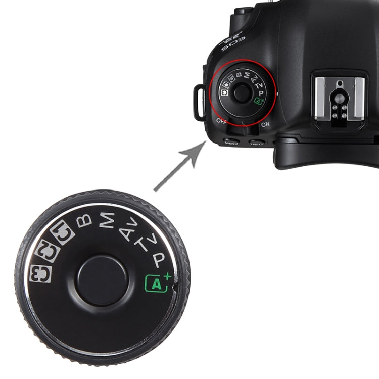 For Canon EOS 5D Mark III Original Mode Dial - Mode Dial by buy2fix | Online Shopping UK | buy2fix