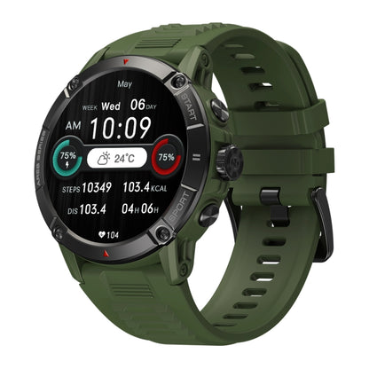 Zeblaze Ares 3 1.52 inch IPS Screen Smart Watch Supports Health Monitoring / Voice Calls(Wild Green) - Smart Watches by Zeblaze | Online Shopping UK | buy2fix