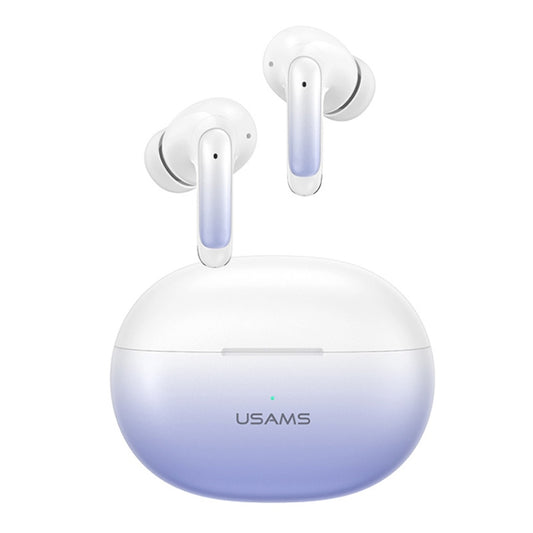 USAMS XD19 ENC Dual Wheat Noise Reduction TWS In-Ear Wireless Bluetooth Earphone(Gradient Blue) - TWS Earphone by USAMS | Online Shopping UK | buy2fix