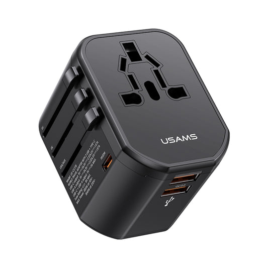 USAMS CC179 T59 20W Fast Charger Power Adapter(Black) -  by USAMS | Online Shopping UK | buy2fix