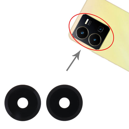 For vivo Y35 10pcs Back Camera Lens - Camera Parts by buy2fix | Online Shopping UK | buy2fix