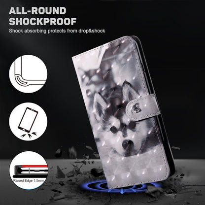 For Xiaomi 12 Pro 3D Painted Pattern Leather Phone Case(Husky) - 12 Pro Cases by buy2fix | Online Shopping UK | buy2fix