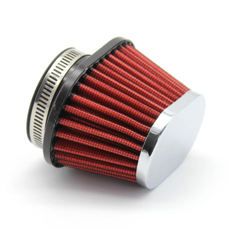 51mm XH-UN073 Mushroom Head Style Car Modified Air Filter Motorcycle Exhaust Filter(Red) - In Car by buy2fix | Online Shopping UK | buy2fix