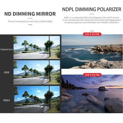 For DJI Mavic 3 Pro JSR GB Neutral Density Lens Filter, Lens:ND8PL - Mavic Lens Filter by JSR | Online Shopping UK | buy2fix