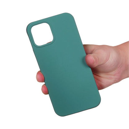 For iPhone 15 Plus Solid Color Silicone Phone Case(Pine Needle Green) - iPhone 15 Plus Cases by buy2fix | Online Shopping UK | buy2fix