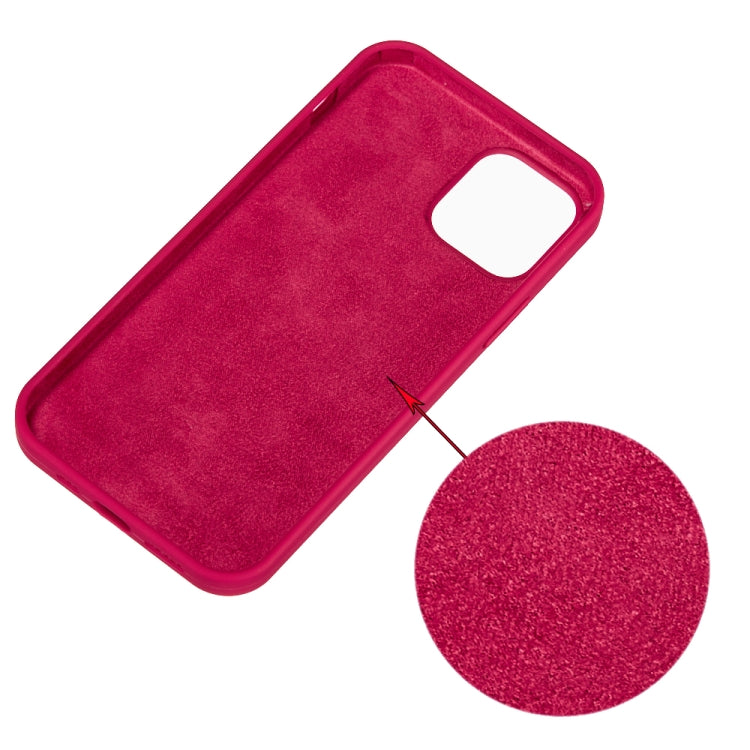 For iPhone 15 Pro Max Solid Color Silicone Phone Case(Rose Red) - iPhone 15 Pro Max Cases by buy2fix | Online Shopping UK | buy2fix