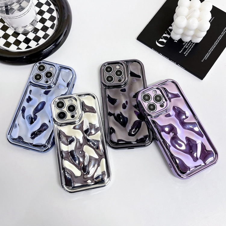 For iPhone 13 Pro Electroplating Meteorite Texture TPU Phone Case(Black) - iPhone 13 Pro Cases by buy2fix | Online Shopping UK | buy2fix