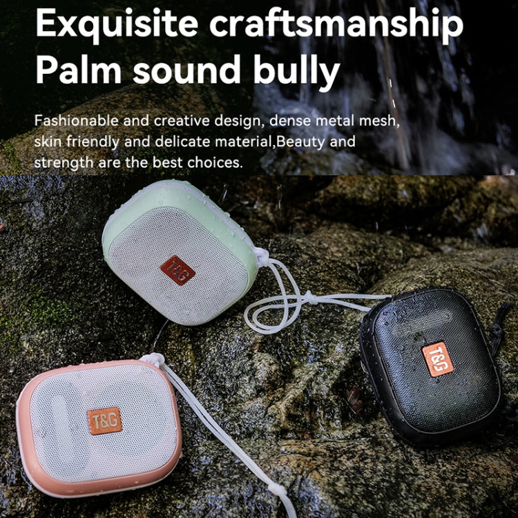T&G TG-394 Outdoor TWS Wireless Bluetooth IPX7 Waterproof Speaker(Pink) - Mini Speaker by T&G | Online Shopping UK | buy2fix
