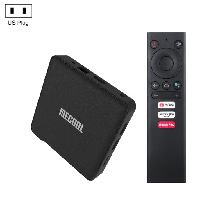 MECOOL KM1 4K Ultra HD Smart Android 9.0 Amlogic S905X3 TV Box with Remote Controller, 4GB+64GB, Support Dual Band WiFi 2T2R/HDMI/TF Card/LAN, US Plug - Consumer Electronics by MECOOL | Online Shopping UK | buy2fix