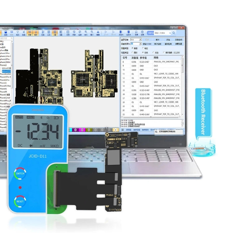 JCID D11 Multifunctional PCB Intelligent Digital Detector - Test Tools by JC | Online Shopping UK | buy2fix