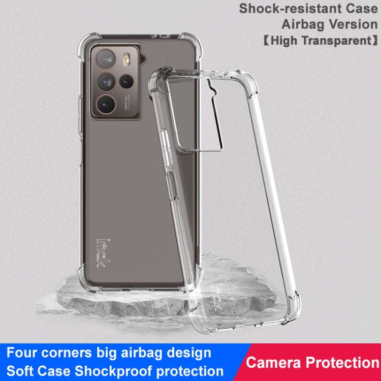 For HTC U23 / U23 Pro 5G imak Shockproof Airbag TPU Phone Case(Transparent) - HTC by imak | Online Shopping UK | buy2fix