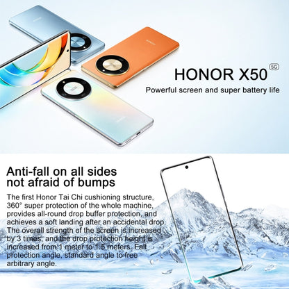 Honor X50 5G, 108MP Camera, 6.78 inch MagicOS 7.1.1 Snapdragon 6 Gen1 Octa Core up to 2.2GHz, Network: 5G, OTG, Not Support Google Play, Memory:16GB+512GB(Orange) - Honor by Huawei | Online Shopping UK | buy2fix