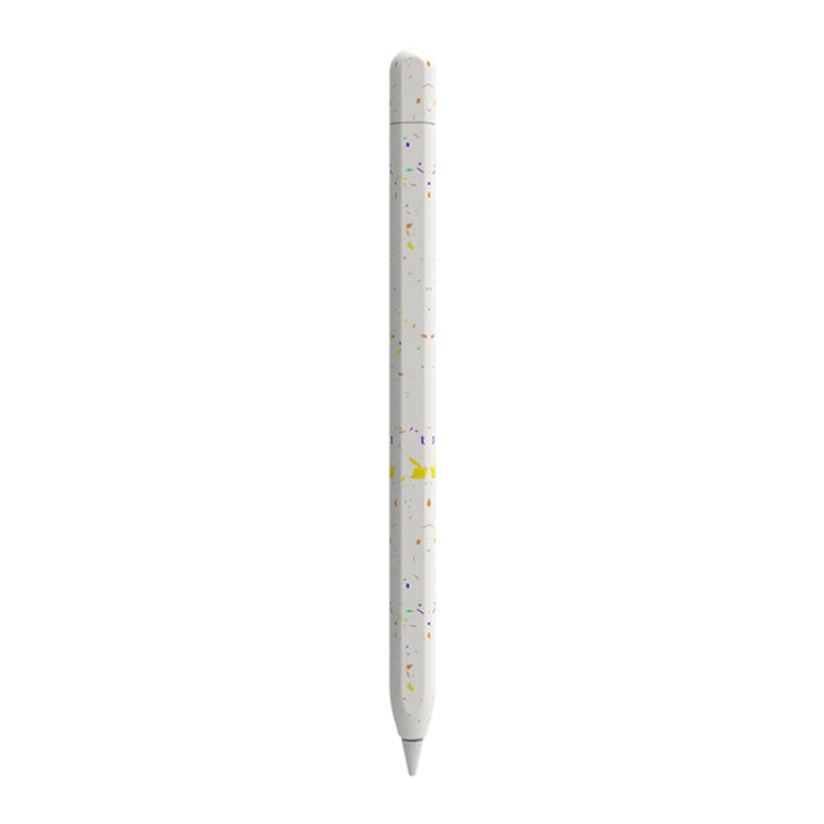 For Apple Pencil 2 LOVE MEI Luminous Silicone Protective Pen Case(White) - Pencil Accessories by LOVE MEI | Online Shopping UK | buy2fix