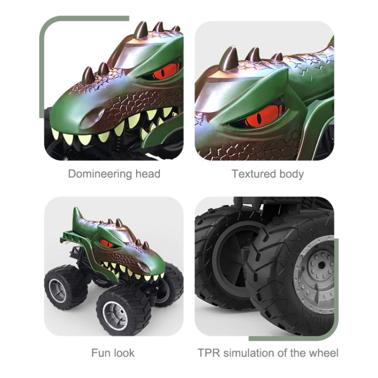 JJR/C Q148 2.4G Remote Control Dinosaur Climbing Car(Green) - RC Cars by JJR/C | Online Shopping UK | buy2fix