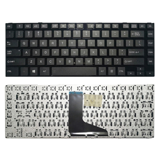 For TOSHIBA L840 / L800 Laptop Keyboard with Frame - Replacement Keyboards by buy2fix | Online Shopping UK | buy2fix