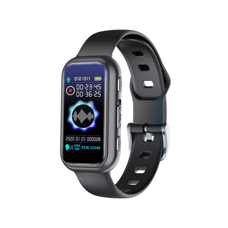 JNN S16 Smart HD Noise Reduction Bluetooth MP3 Voice Control Recording Bracelet, Memory:8GB - Smart Wristbands by JNN | Online Shopping UK | buy2fix