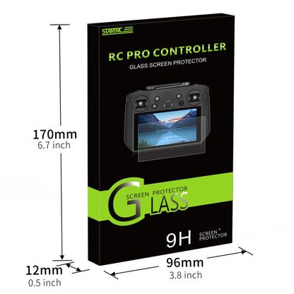 For DJI RC Pro with Screen STARTRC 2pcs 9H 2.5D Tempered Glass Film HD Film - Others by STARTRC | Online Shopping UK | buy2fix