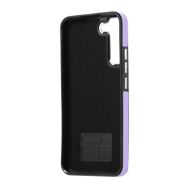 For Samsung Galaxy S23 5G Side Leather Magsafe Phone Case(Light Purple) - Galaxy S23 5G Cases by buy2fix | Online Shopping UK | buy2fix