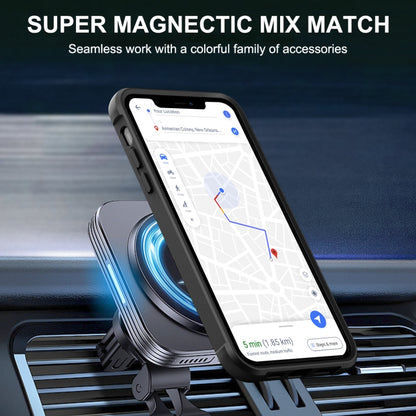 For iPhone 11 MagSafe Magnetic Phone Case(Black) - iPhone 11 Cases by buy2fix | Online Shopping UK | buy2fix