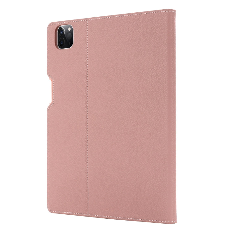 For iPad Pro 11 inch (2020) GEBEI PU+TPU Horizontal Flip Protective Tablet Case with Holder & Card Slots(Rose Gold) - iPad Pro 11 (2020) Cases by GEBEI | Online Shopping UK | buy2fix